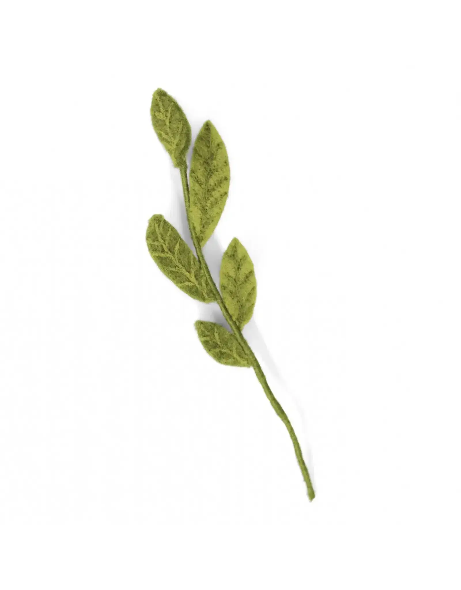 Gry & Sif Vilten Bloem - Branch mix green leaves - 35cm