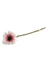 Gry & Sif Vilten Bloem, Gerbera - Wit - 30cm