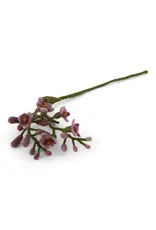Gry & Sif Vilten Bloem, Wisteria - Dusty Purple - 60cm
