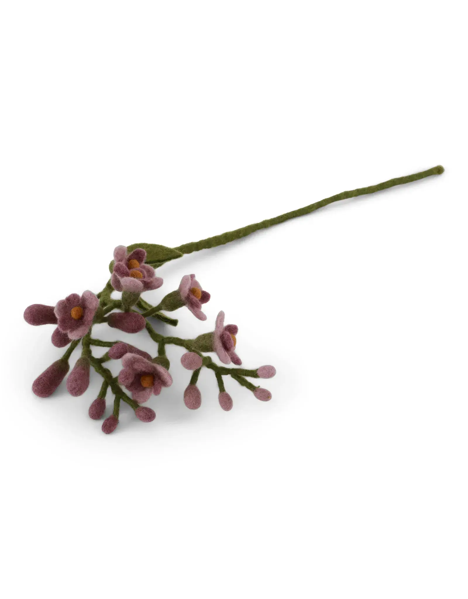 Gry & Sif Vilten Bloem, Wisteria - Dusty Purple - 60cm