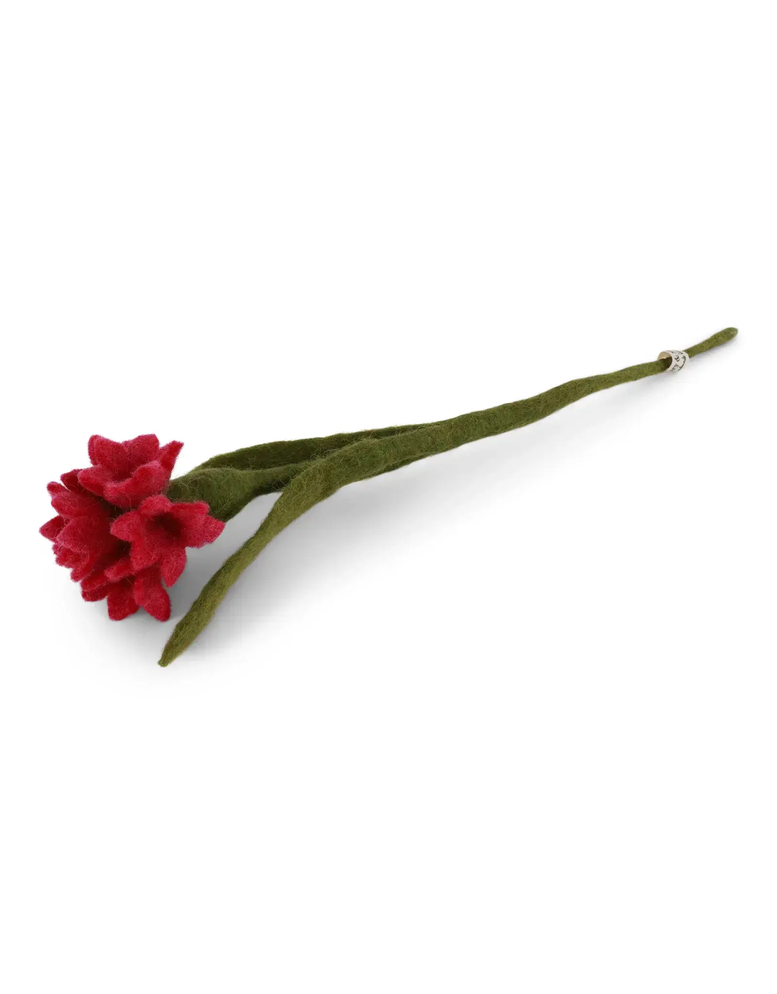 Gry & Sif Vilten Bloem, Cornflower - Cerise - 33cm