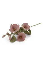 Gry & Sif Vilten Bloem, Hollyhock - Ligth Pink - 52cm