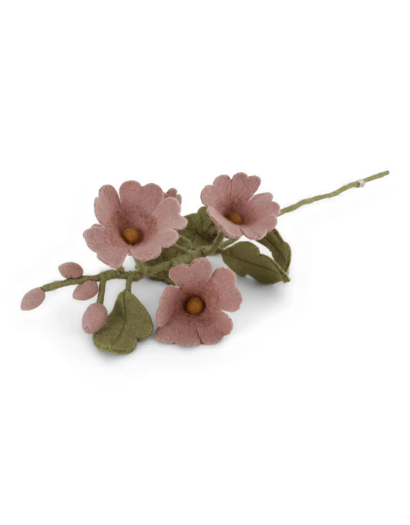 Gry & Sif Vilten Bloem, Hollyhock - Ligth Pink - 52cm