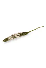 Gry & Sif Vilten Bloem, Foxglove - Wit - 46cm
