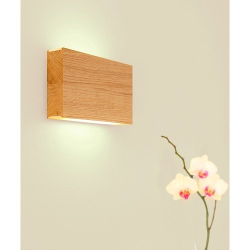Tunto Tunto Led120 wand Walnut 400mm Tunto Tunto Led120 wand Walnut 400mm