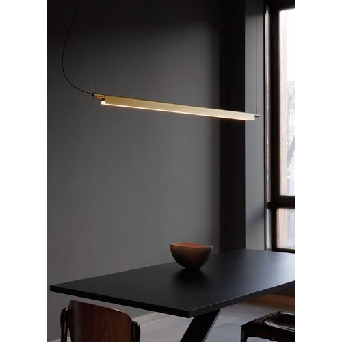 Luceplan LP Compendium hang 43W 2700K Brass Luceplan LP Compendium hang 43W 2700K Brass