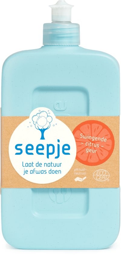 Seepje Afwasmiddel 'Swingende citrus geur' - Allossa//shop