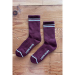 Le Bon Shoppe BOYFRIEND SOCKS MAROON