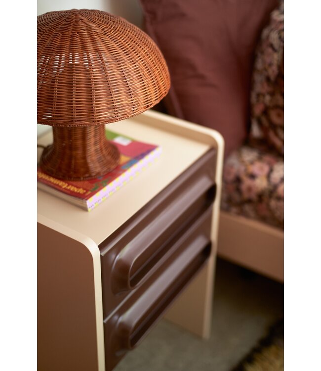 HKLiving HKL RATTAN TABLE LAMP NATURAL