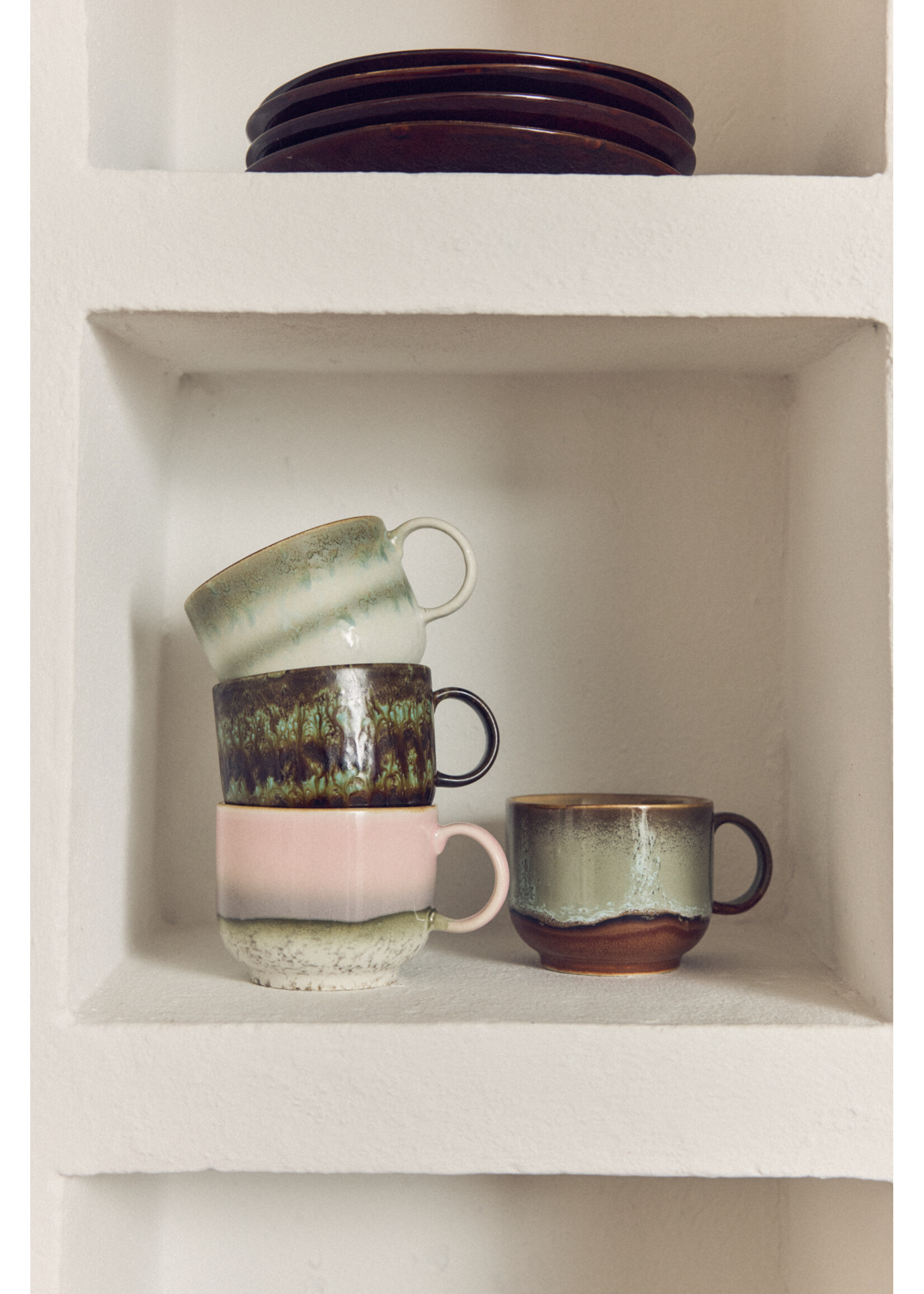 HKLiving HKL TEA CUPS  NOVA SET OF 2