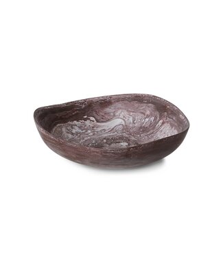 HKLiving HKL PATIO BOWL BURGUNDY