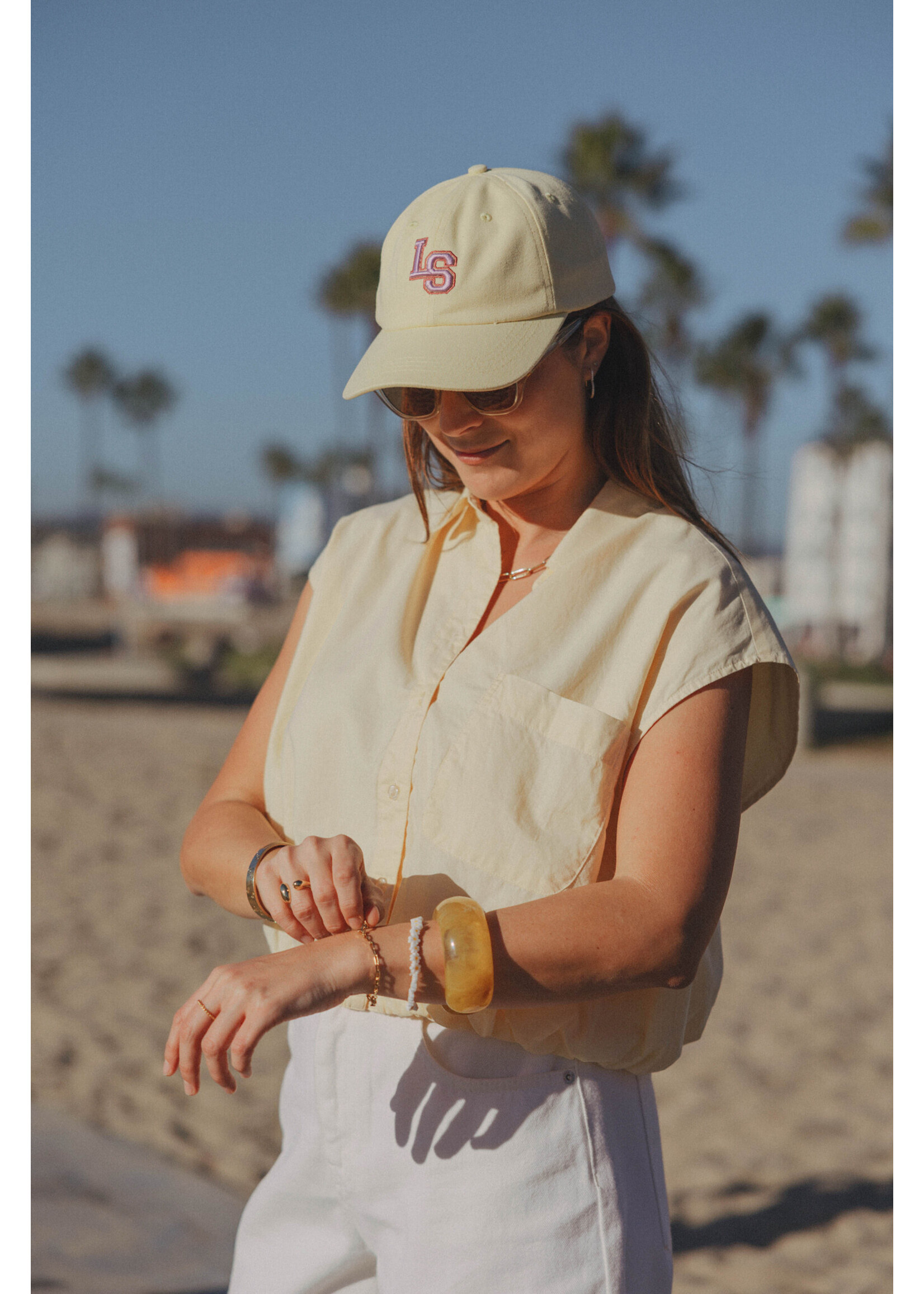 LES SOEURS LS POPPY CAP YELLOW