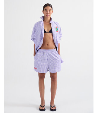 STIEGLITZ ST MAURO SHORT LOOSE FIT PURPLE