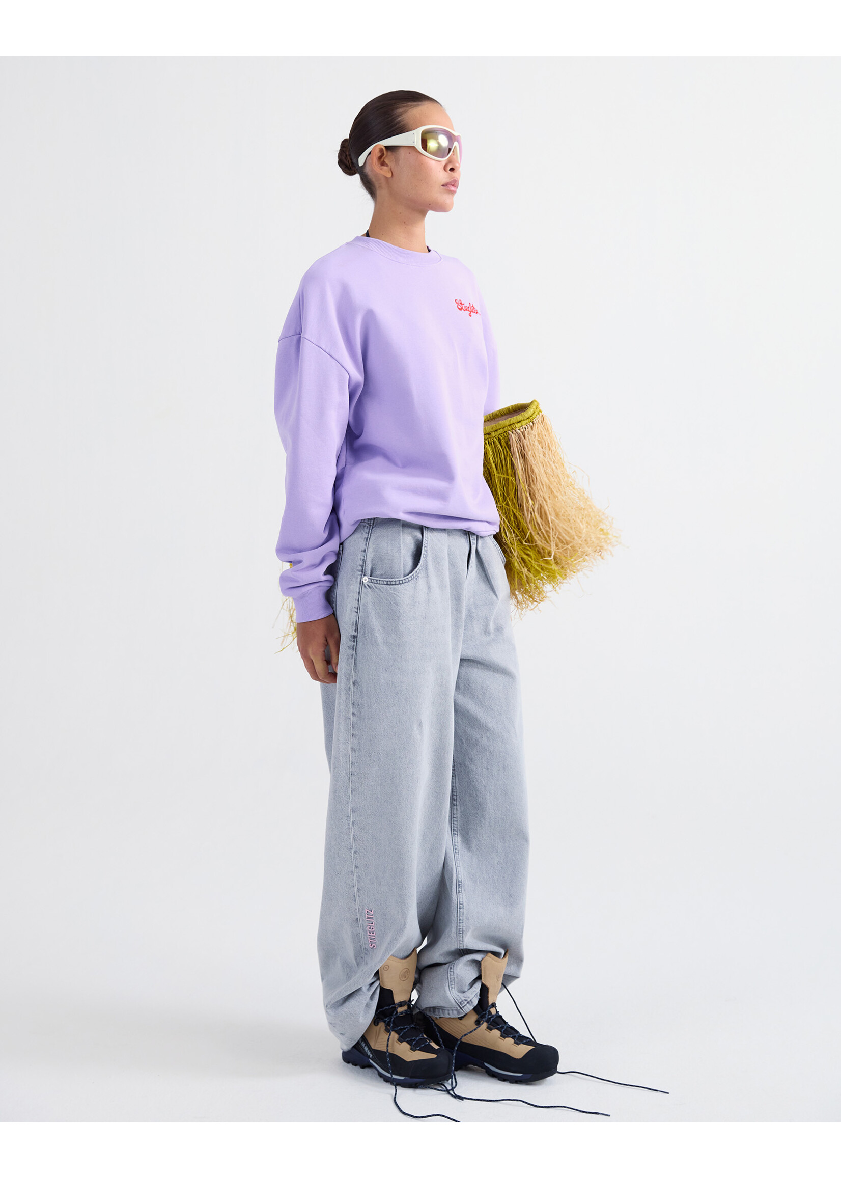 STIEGLITZ ST YURI JEANS LOOSE FIT GREY