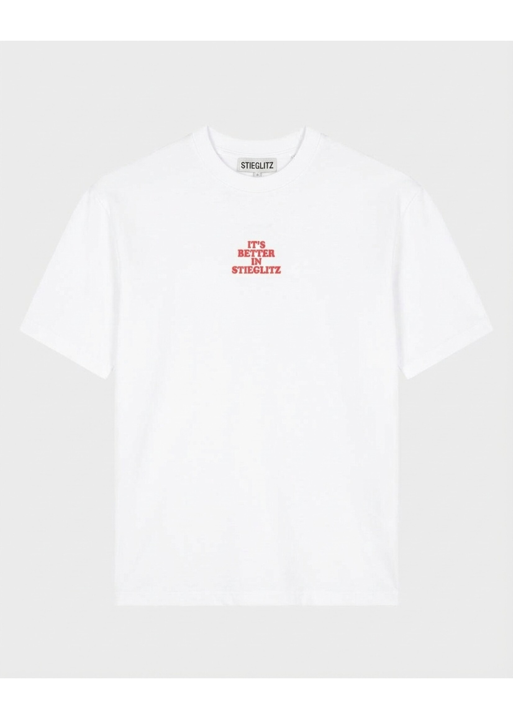 STIEGLITZ ST BRANCA REGULAR T-SHIRT WHITE