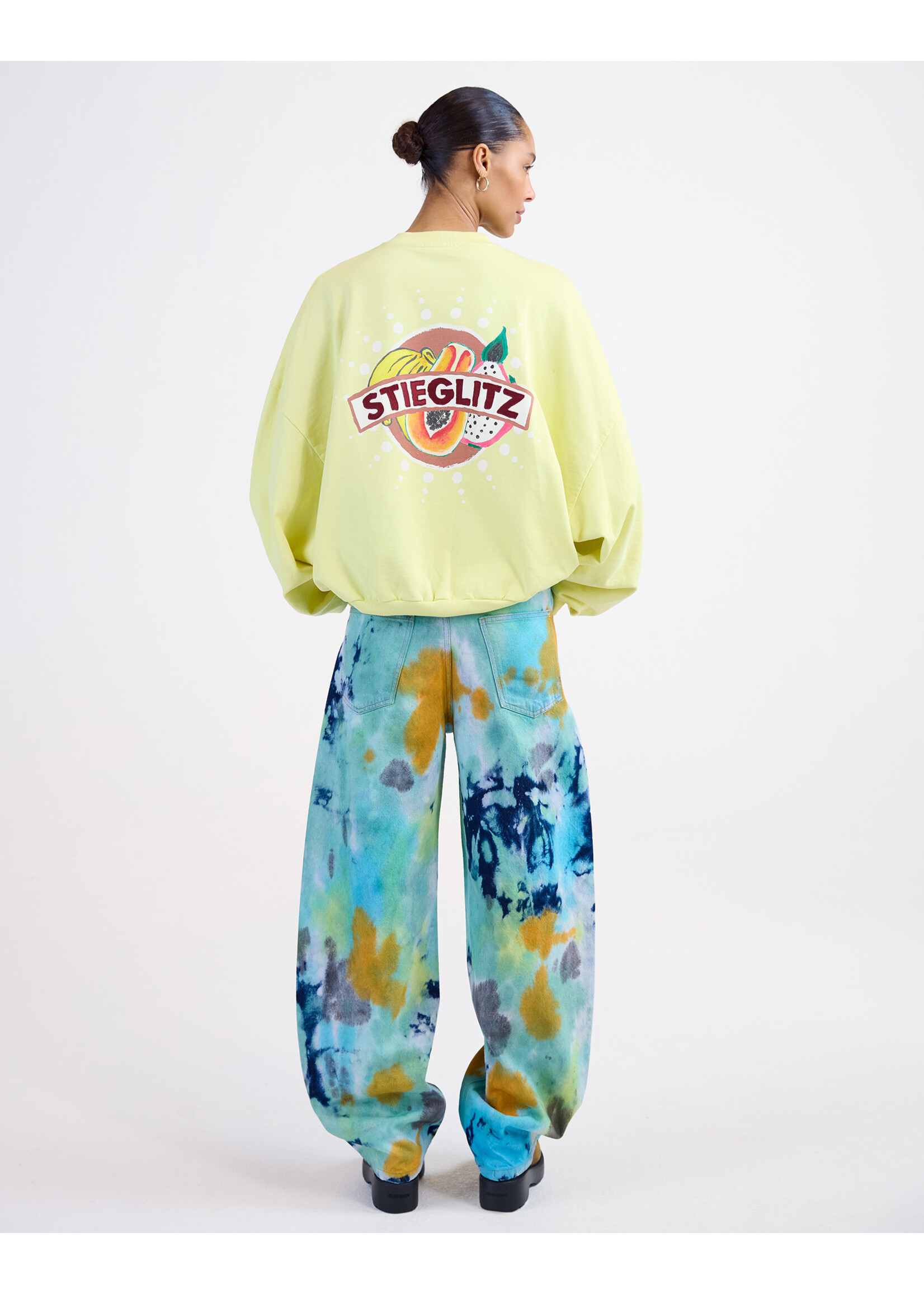 STIEGLITZ ST CINDY OVERSIZED SWEATER YELLOW