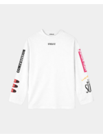 STIEGLITZ ST MONICA SKATE TEE WIDE SLEEVES WHITE