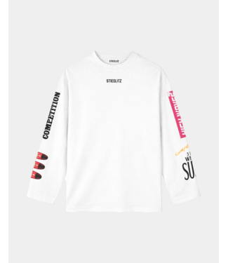 STIEGLITZ ST MONICA SKATE TEE WIDE SLEEVES WHITE