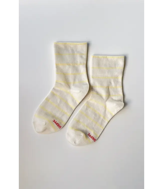 LE BON SHOPPE WALLY SOCKS LEMON