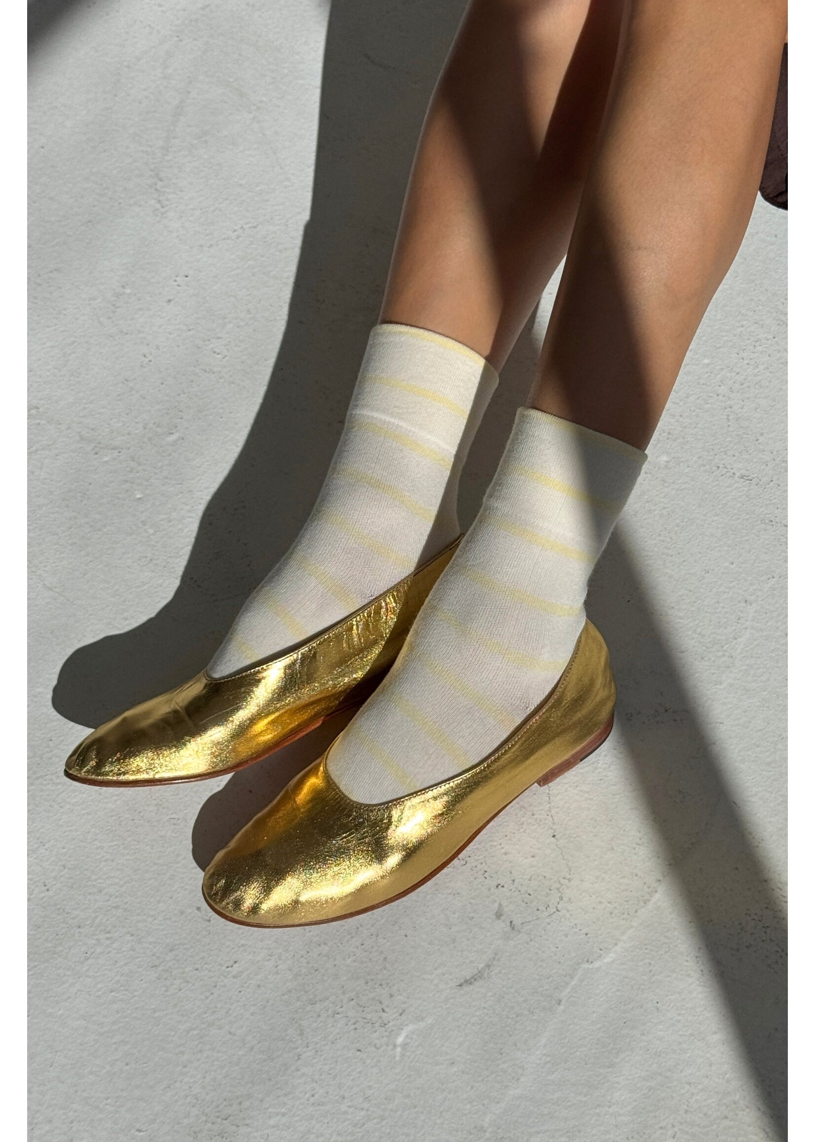 LE BON SHOPPE WALLY SOCKS LEMON