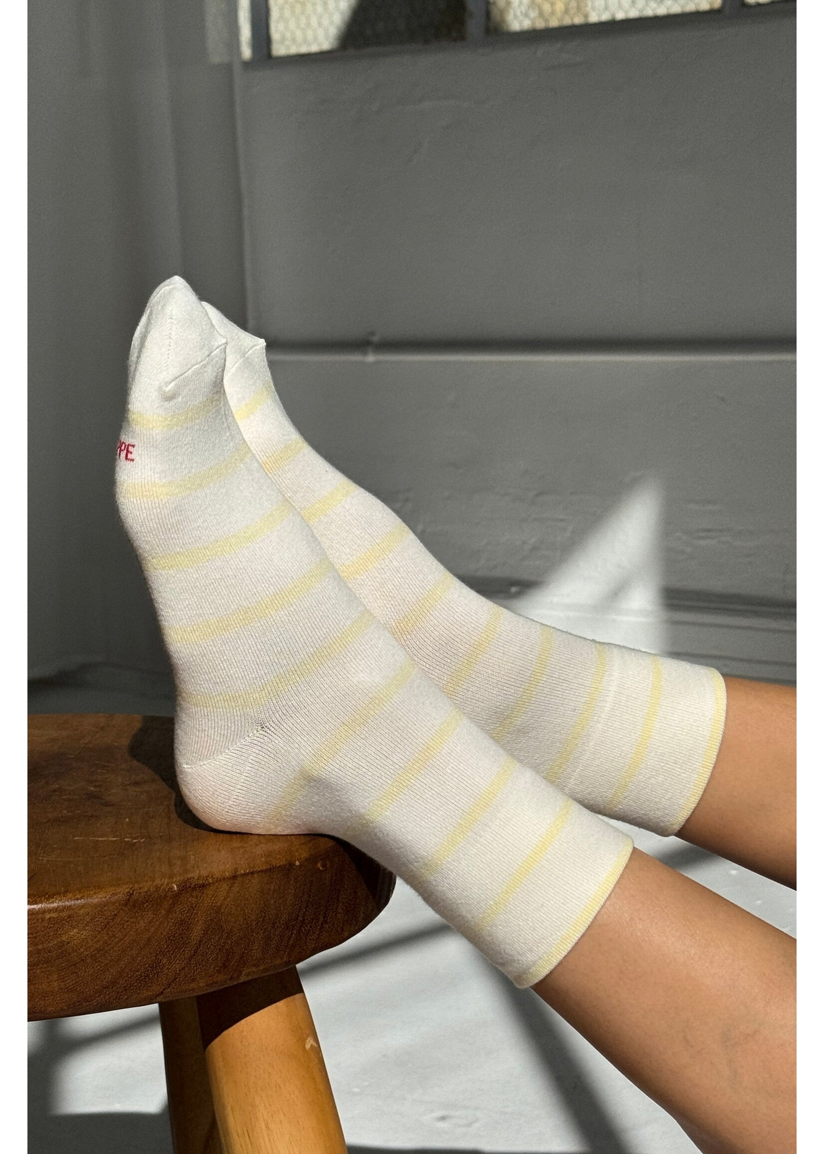 LE BON SHOPPE WALLY SOCKS LEMON