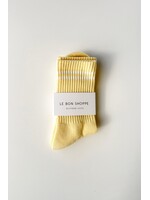 LE BON SHOPPE BOYFRIEND SOCKS LEMONADE