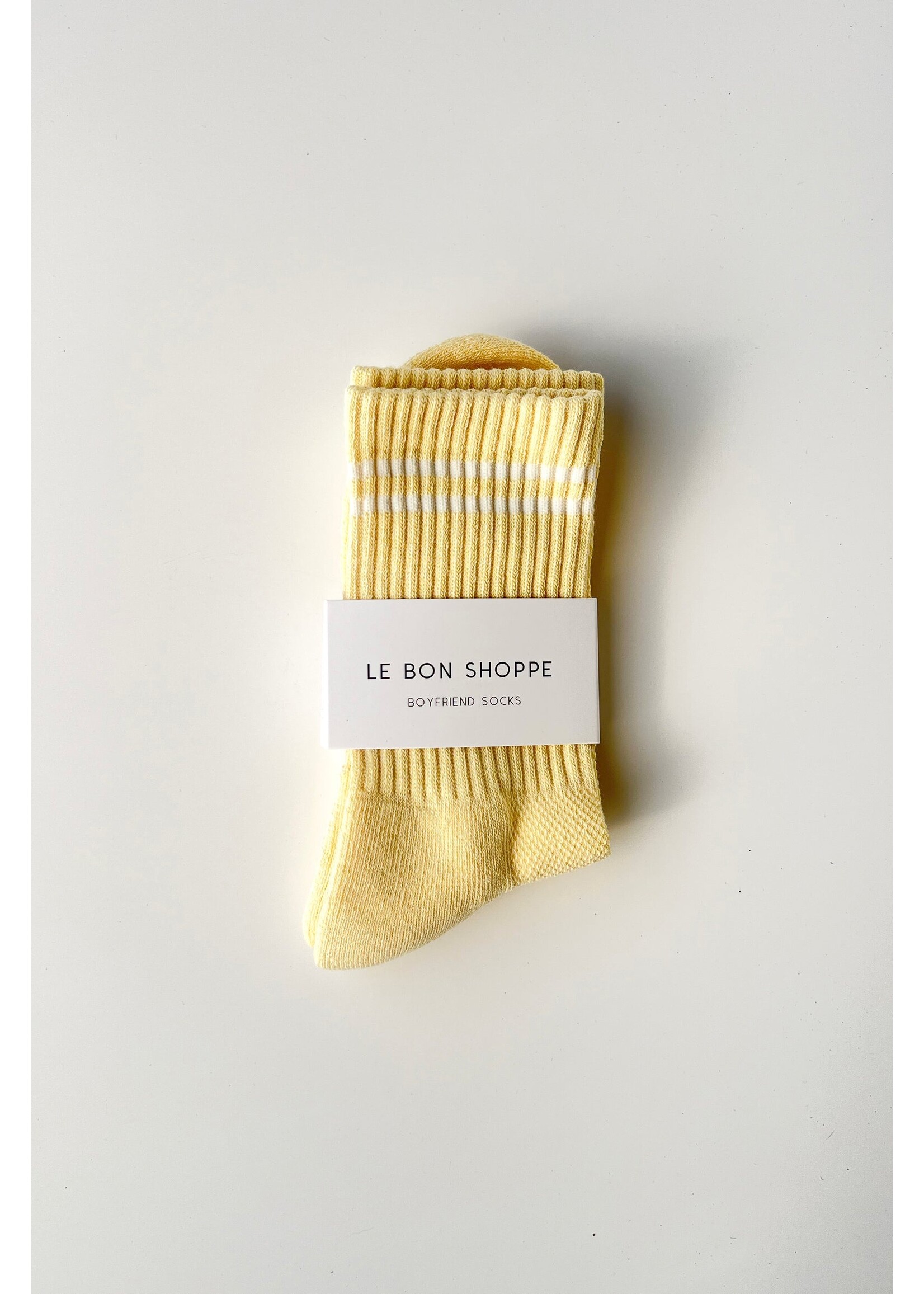 LE BON SHOPPE BOYFRIEND SOCKS LEMONADE