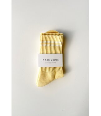 LE BON SHOPPE BOYFRIEND SOCKS LEMONADE