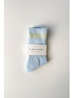LE BON SHOPPE BOYFRIEND SOCKS PASTEL SKY