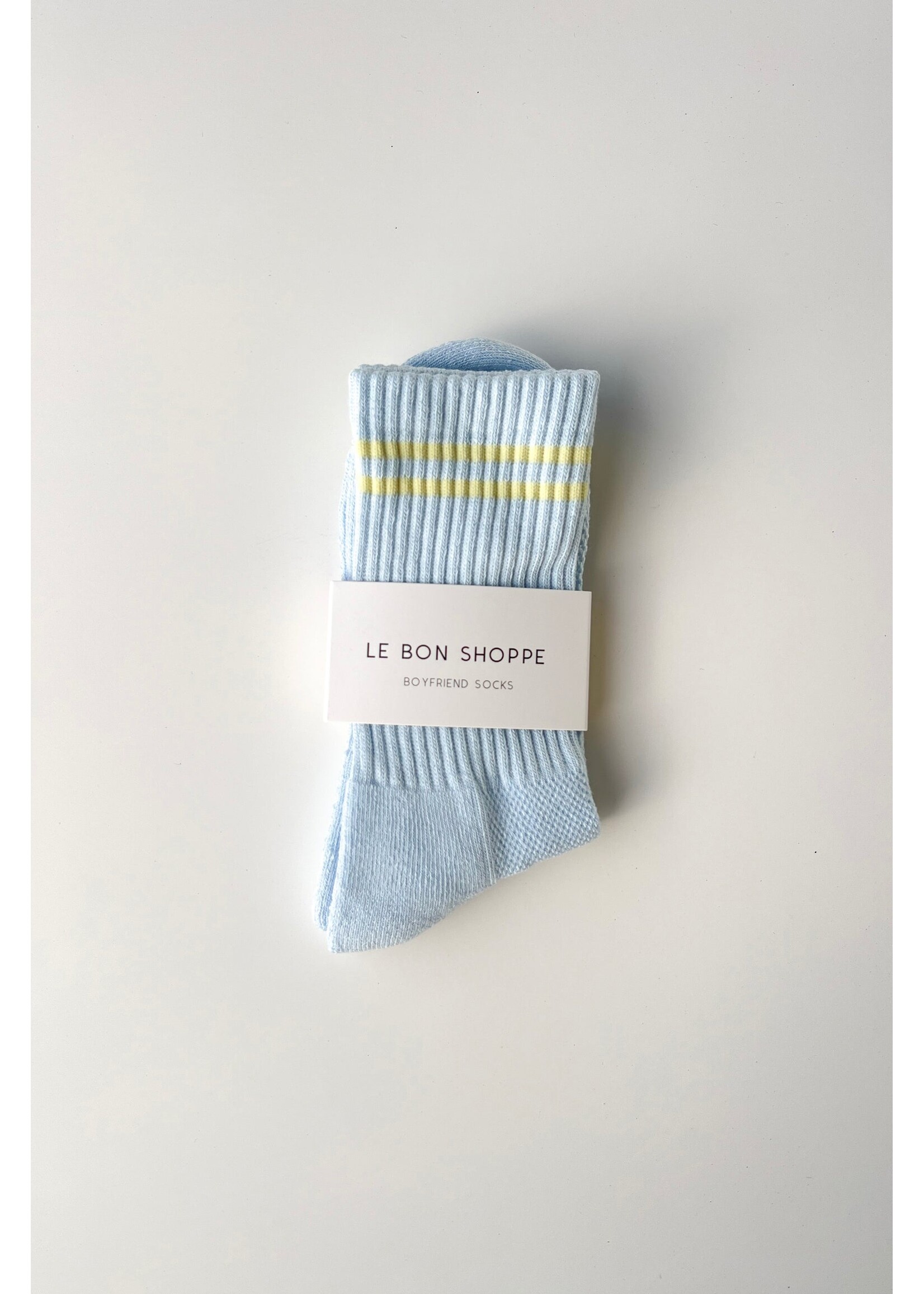 LE BON SHOPPE BOYFRIEND SOCKS PASTEL SKY