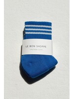 LE BON SHOPPE GIRLFRIEND SOCKS ROYAL BLUE