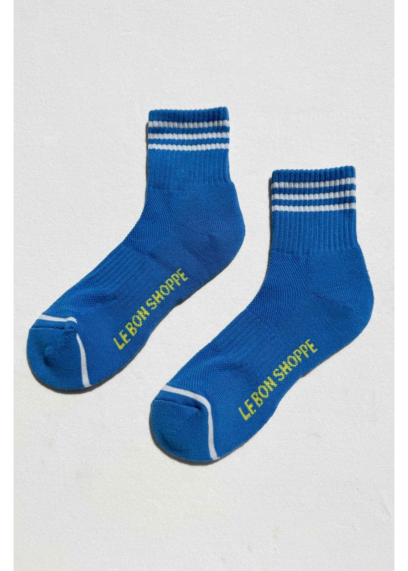 LE BON SHOPPE GIRLFRIEND SOCKS ROYAL BLUE