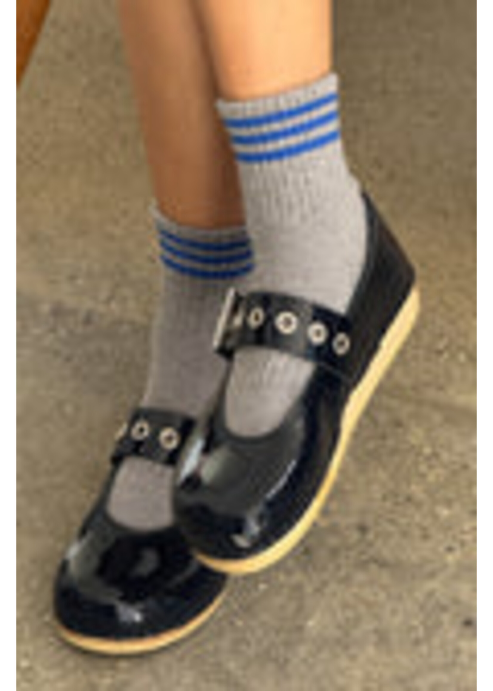 LE BON SHOPPE GIRLFRIEND SOCKS  GREY