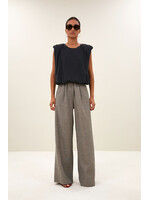 BY-BAR BB BENJI MELANGE PANT CHARCOAL MELEE