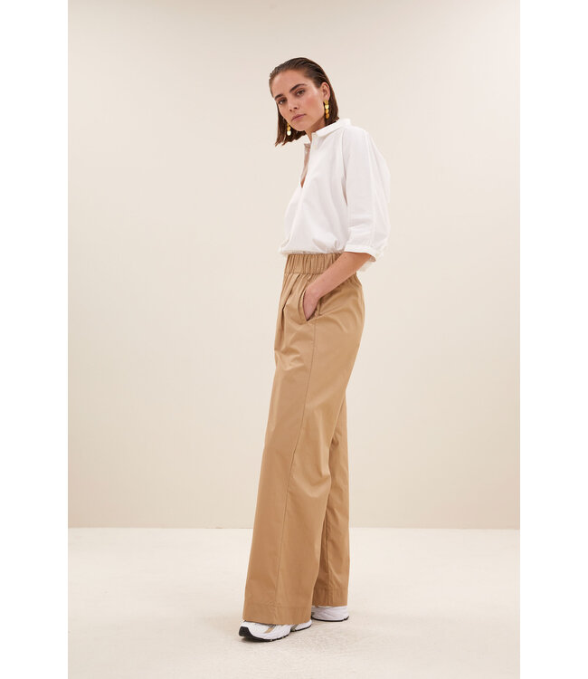 BY-BAR BB BENJI POPLIN PANT CAMEL