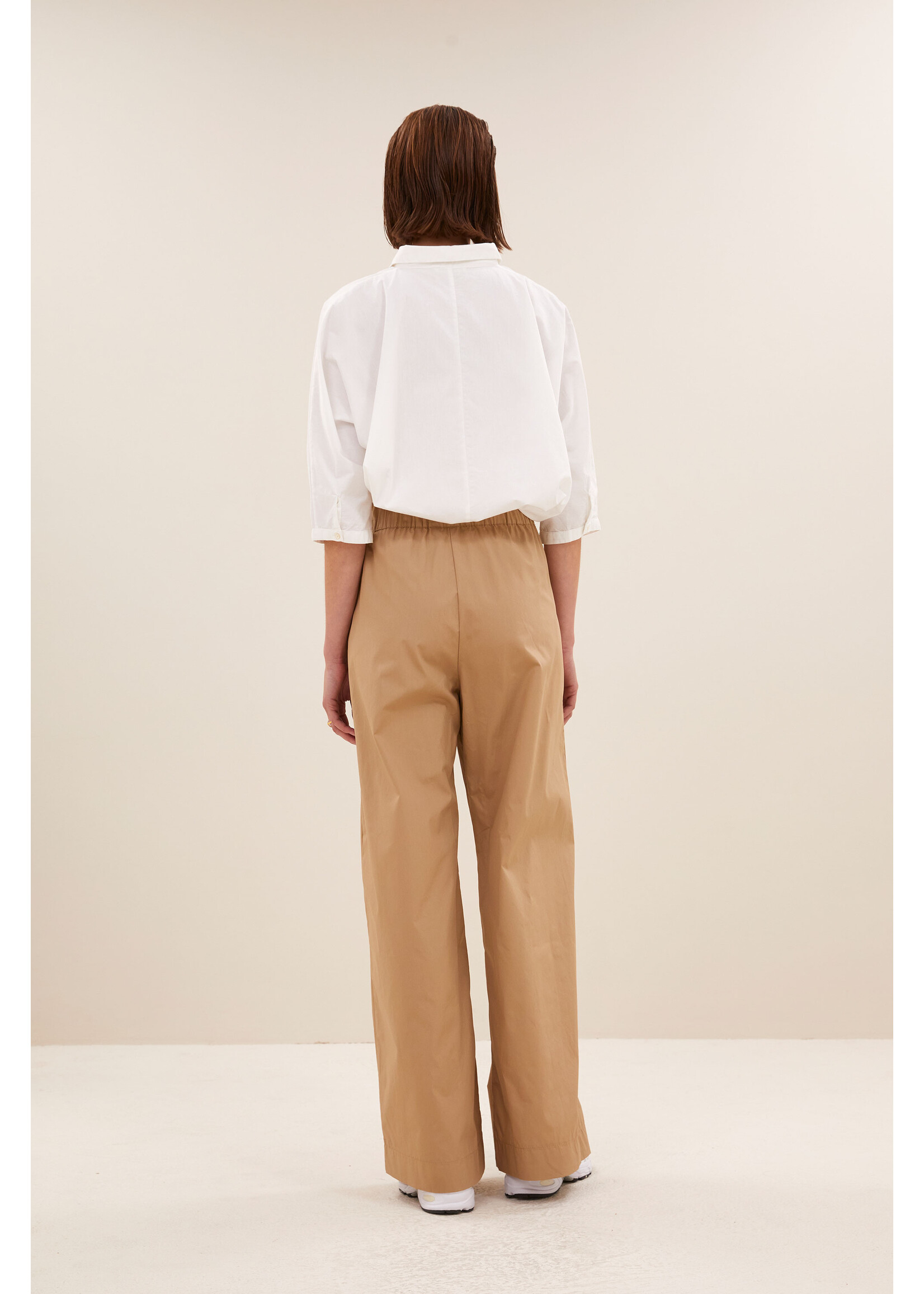 BY-BAR BB BENJI POPLIN PANT CAMEL