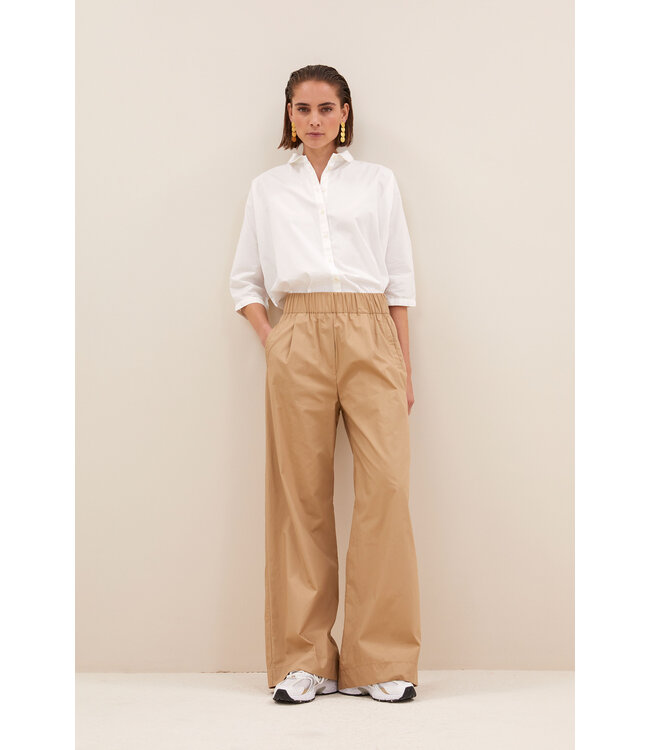 BY-BAR BB BENJI POPLIN PANT CAMEL