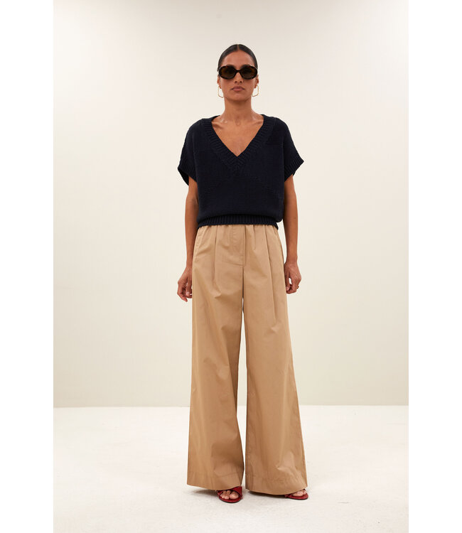 BY-BAR BB BENJI POPLIN PANT CAMEL