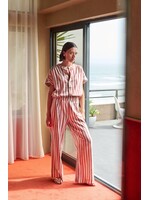 BY-BAR BB BENJI WIDE PANT RED STRIPE