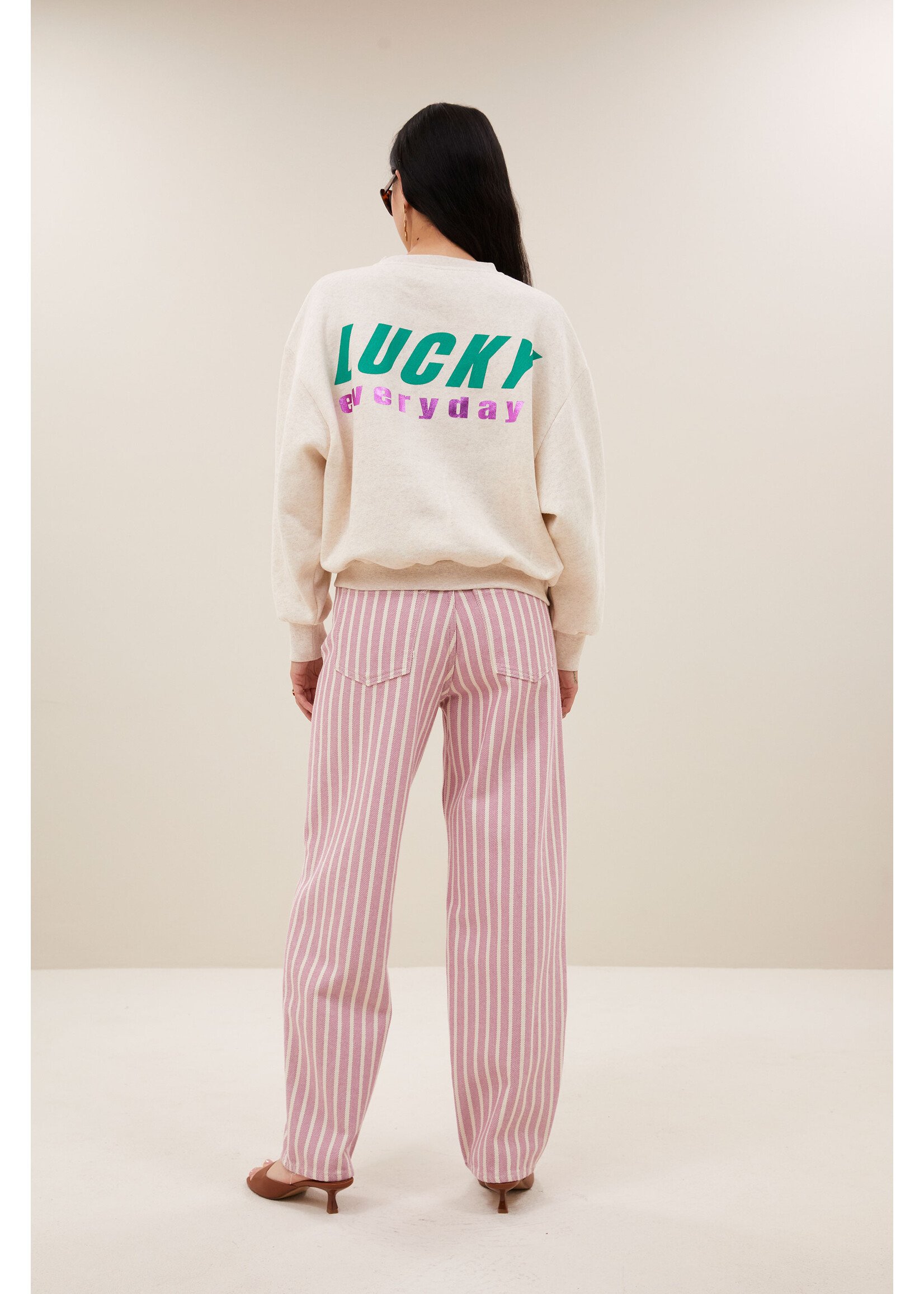 BY-BAR BB BIBI  LUCKY  EVERYDAY SWEATER OFF WHITE