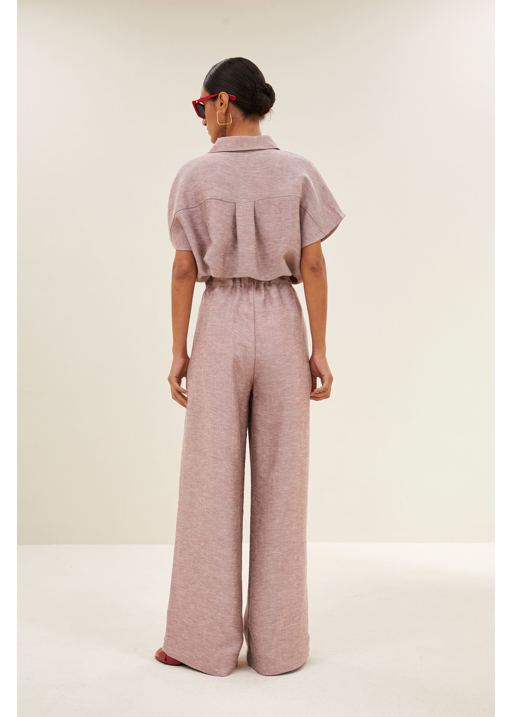 BY-BAR BB CELIN GLOSS PANTS MELLOW ROSE