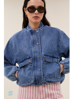 BY-BAR BB MAGGIE SL JACKET MID DENIM