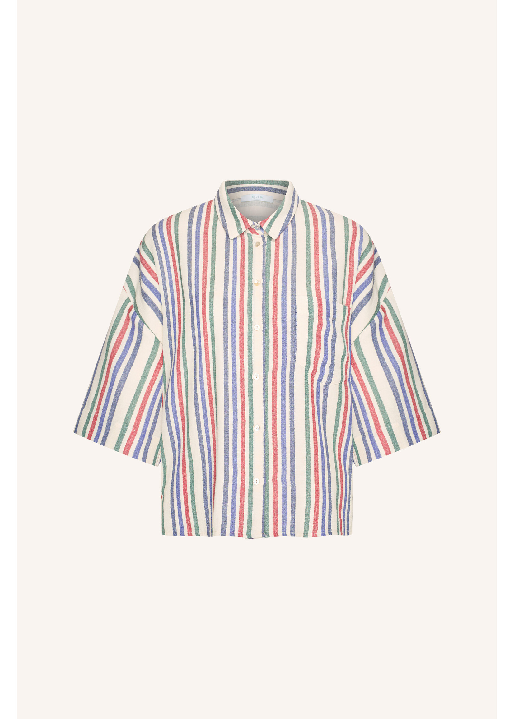 BY-BAR BB PILAR BLOUSE MULTI STRIPE