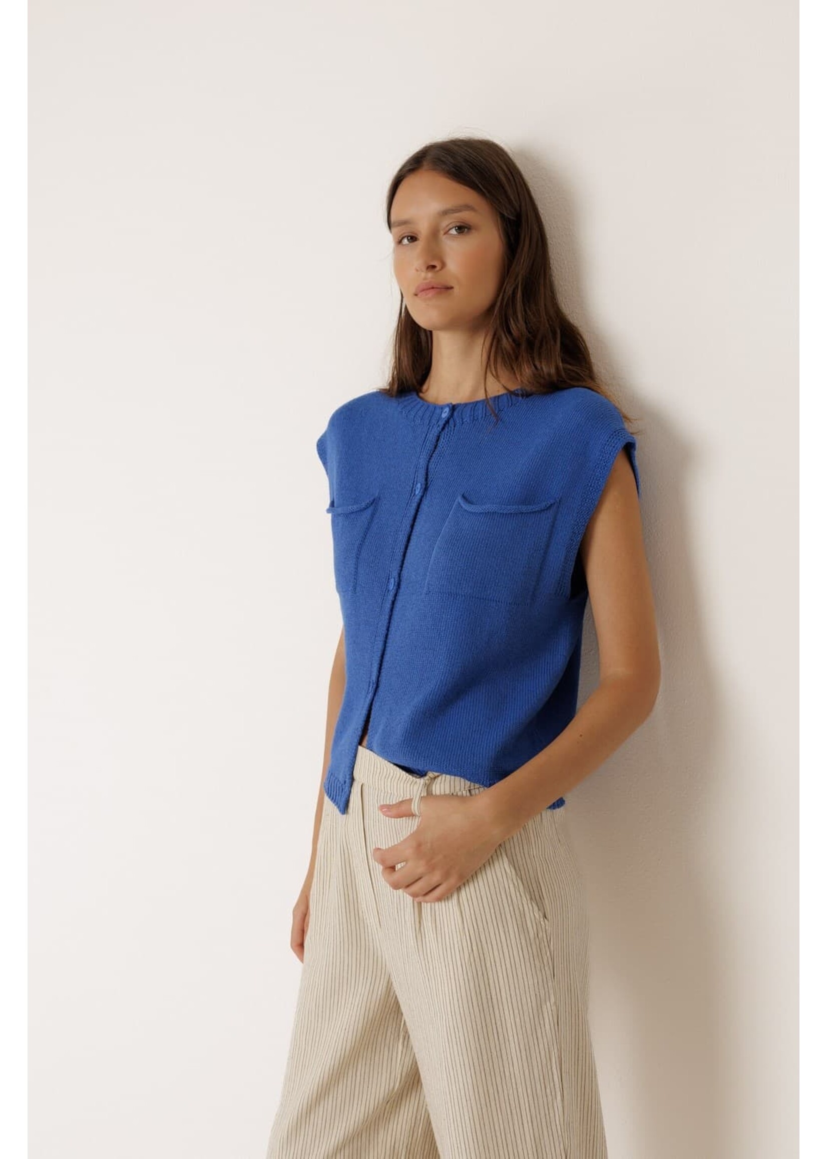 INDI & COLD IC CARDIGAN SL AZUL  BRITANICO EA520