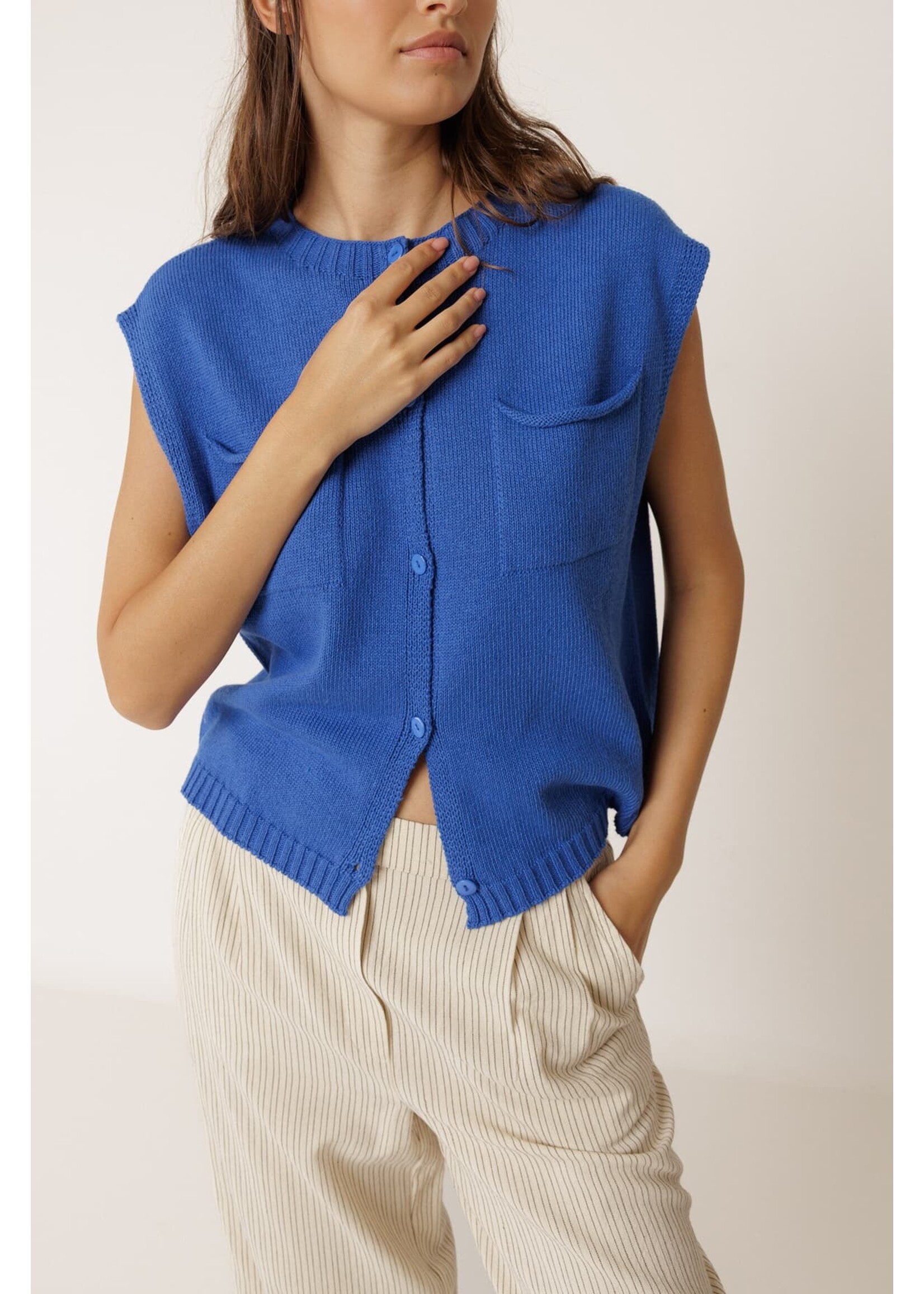 INDI & COLD IC CARDIGAN SL AZUL  BRITANICO EA520