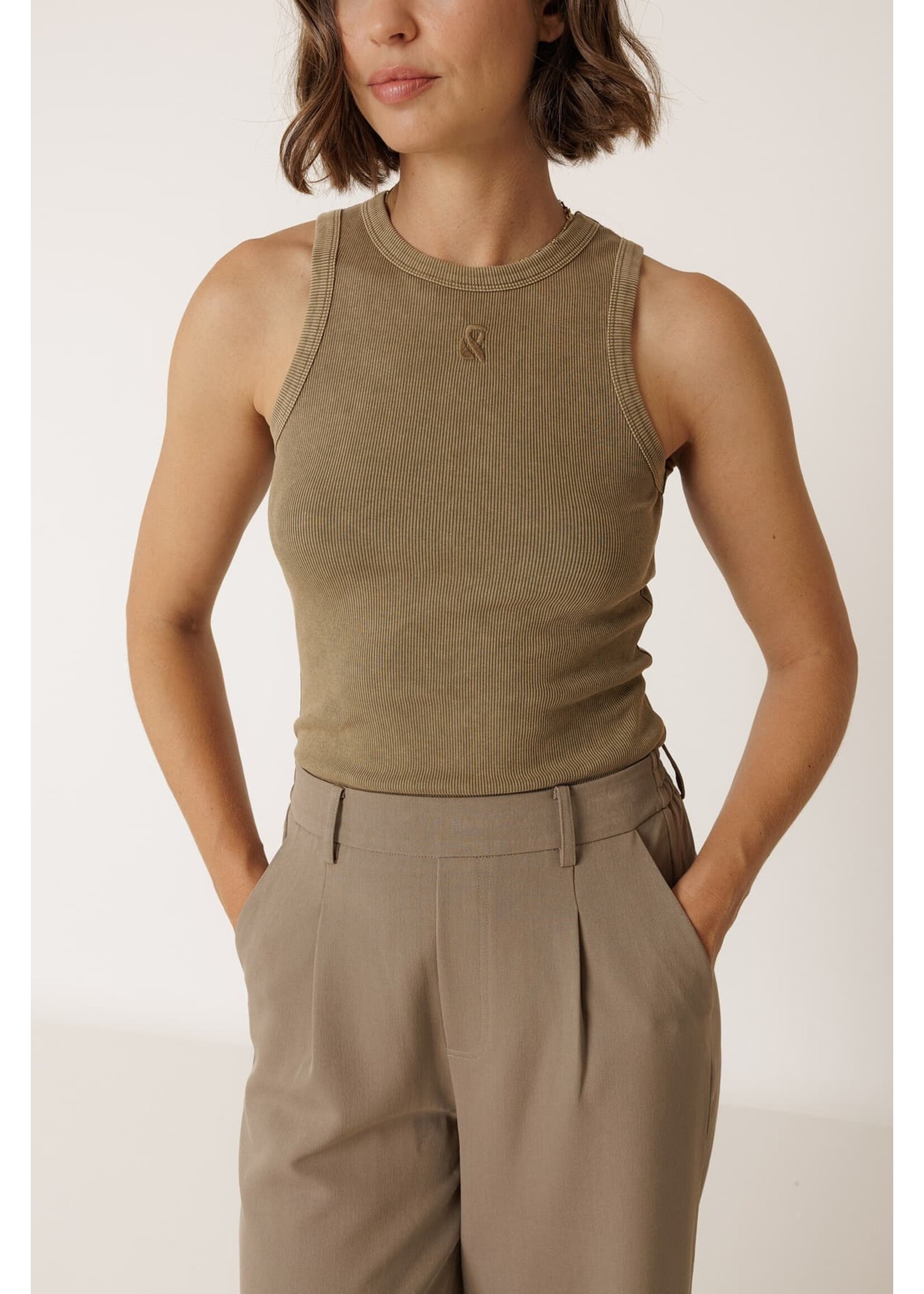 INDI & COLD IC TOP KHAKI NM410