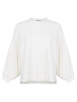 ANOTHER LABEL AL FLORI SWEAT LS OFF-WHITE