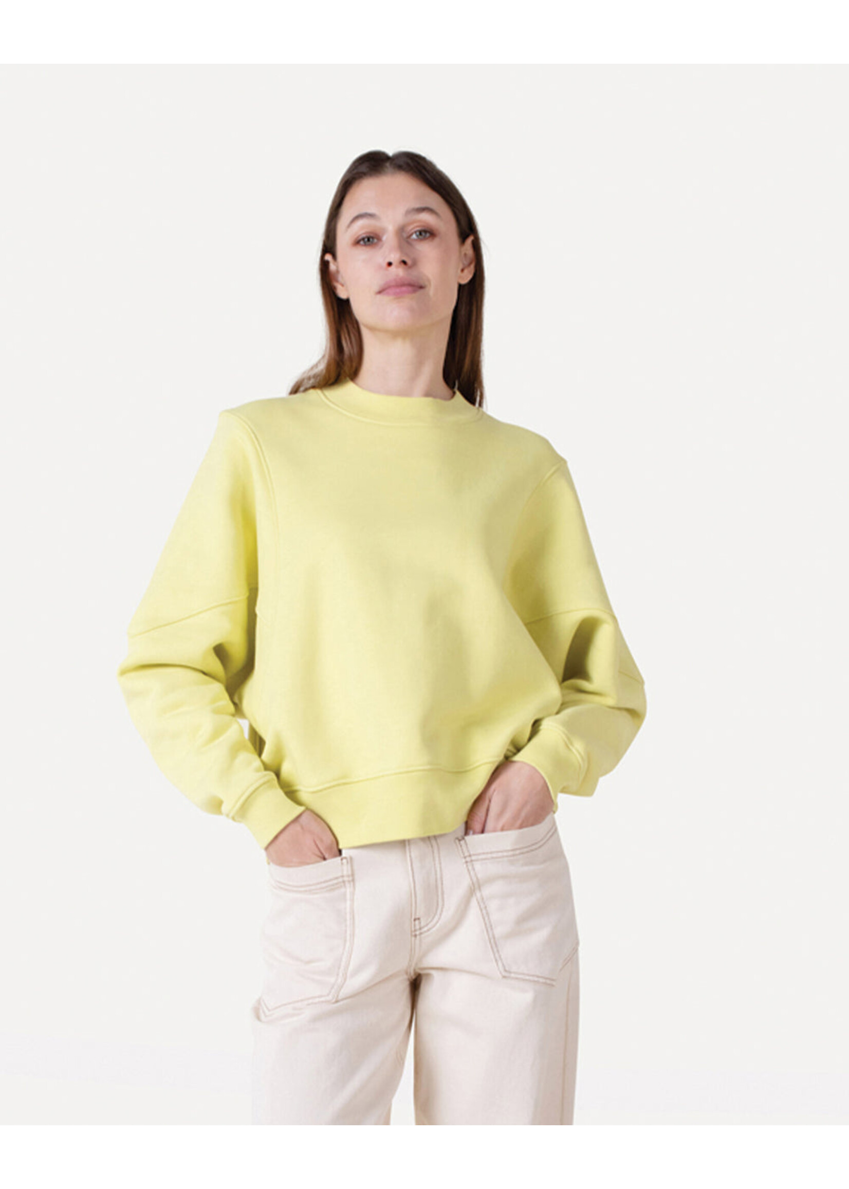 ANOTHER LABEL AL DELINE SWEAT LS LEMON GRASS