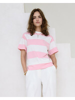 ANOTHER LABEL AL GINI T-SHIRT SS PRIMROSE/OFF-WHITE