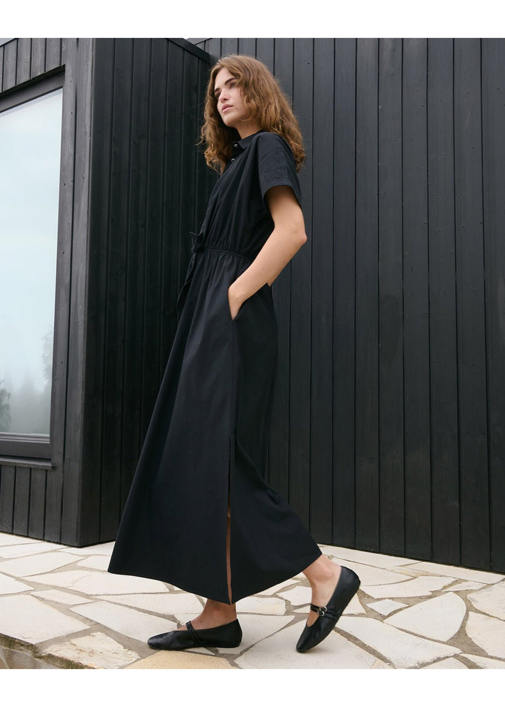 ANOTHER LABEL AL JACQUI DRESS SS BLACK